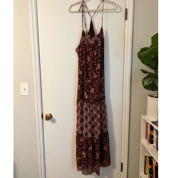 NWT Knox Rose Burgundy Red Wine Floral Maxi Dress | XL - Picture 3 of 8